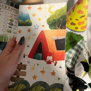 Green and White Checkered Bag